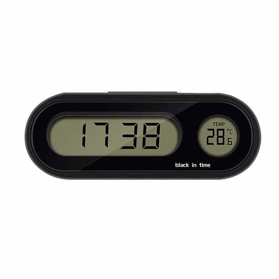 Bilklokke Termometer - Digital - Innebygd Termometer - LED-bakgrunnsbelysning