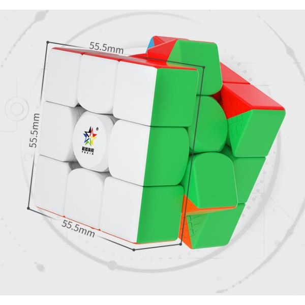 3x3 Rubik's Cube pædagogisk legetøj