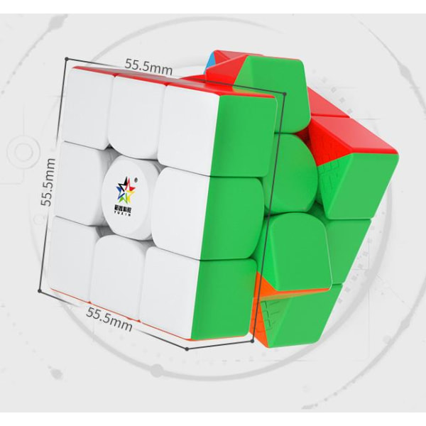 3x3 Rubiks kube pedagogisk leketøy