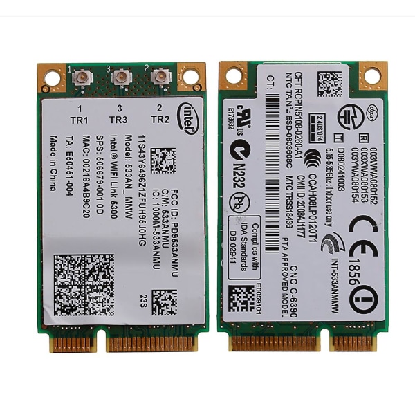 Intel 533an_mmw Wifi 5300 -kortti Lenovo Thinkpad X200 X301 W500 T400