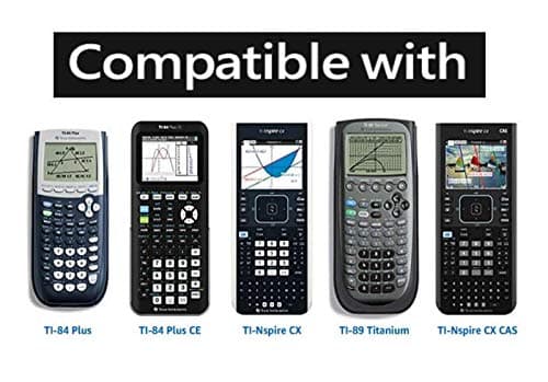 2025 Seneste Model TI84 / TI-84 Plus CE Ladekabel til Texas Instruments Grafregner