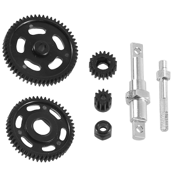 mission Stål Spur Gear Set för 1/24 RC Crawler Axial SCX24 AXI90081 AXI00002 C10 AXI00001 Uppgradering