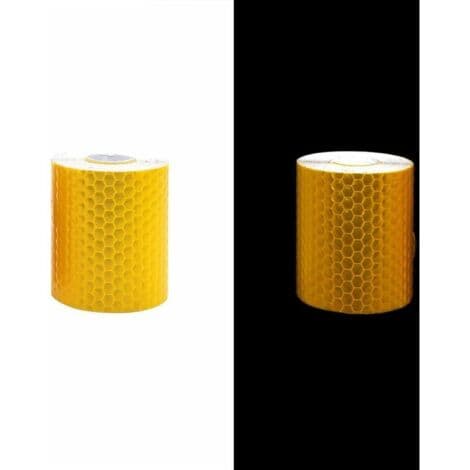 rullar med reflekterande tejp Säkerhetstejp Varningstejp Säkerhetsmärkningstejp 5cm x 3m