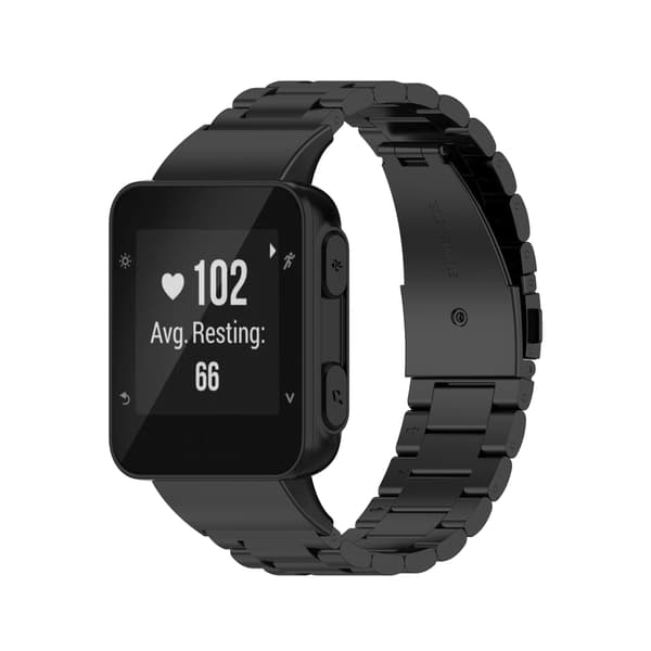 Garmin Approach S10 armbånd rustfrit stål 7 dele Sort