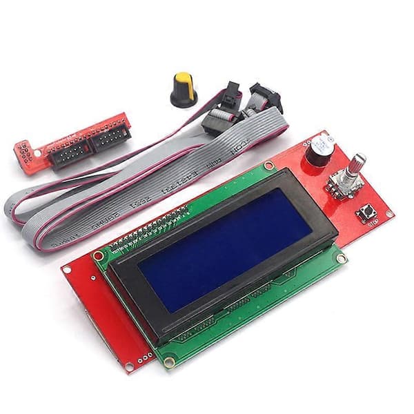 Smart Display Controller Ramps 1.4 2004 LCD-kontroller med adapter egnet for 3D-printer RepRap A