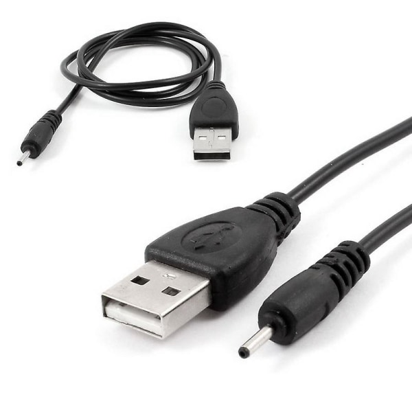 USB-ladekabel for E-halsbånd for hundetrening Laderledning Svart