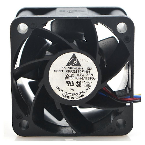 FFB0412SHN 4028 40MM 40X40X28MM Server Fan Stor Effekt Køleventilator 12V 0.45A Mikro-Voldsom Luftstrøm F