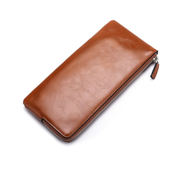 Long zipper wallet multifunctional hand carry bag with clutch