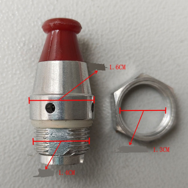 15 st tryckkokare säkerhetsventil tryckkokare relief jigger ventiler tryckbegränsningsventil