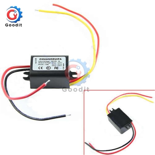 Dc To Dc Converter 12v Step Down To 9v 2a 15w Power Supply Dc Inverter Commutator Translator Module Waterproof