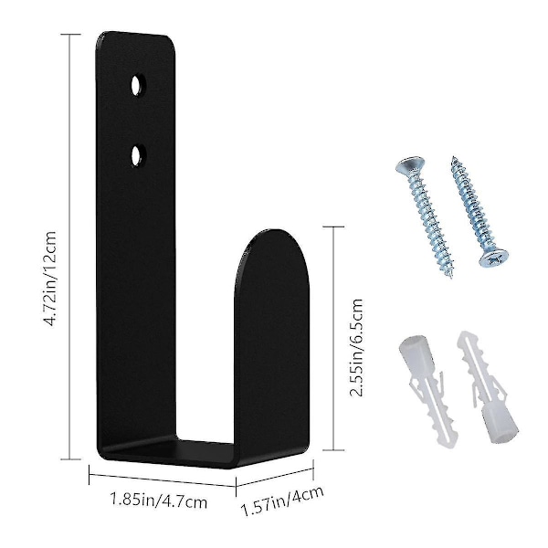 Veggmontert akrylrammeholder for tastatur, stativ for datamaskin-tastatur på veggen, tastatur-mus-veggfeste