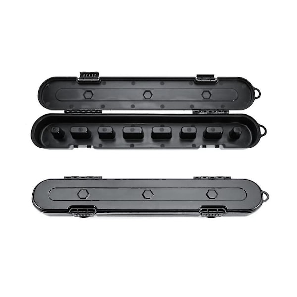 Motorsagkjede oppbevaringsboks, motorsagkjede arrangørboks for 10 tommer 16 tommer 18 tommer 20 tommer motorsag (