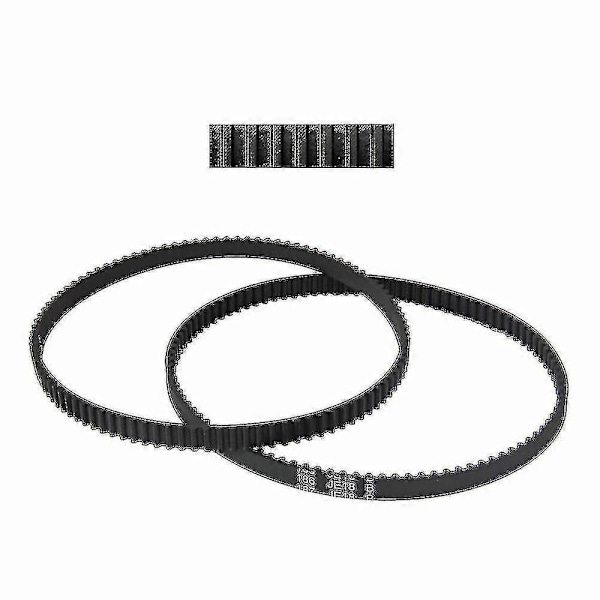 2 Stk. Gummi Tandrem 225079-2 Til Makita 9910 9911 9910X 9911Kx1 (Type 2) Båndsliber