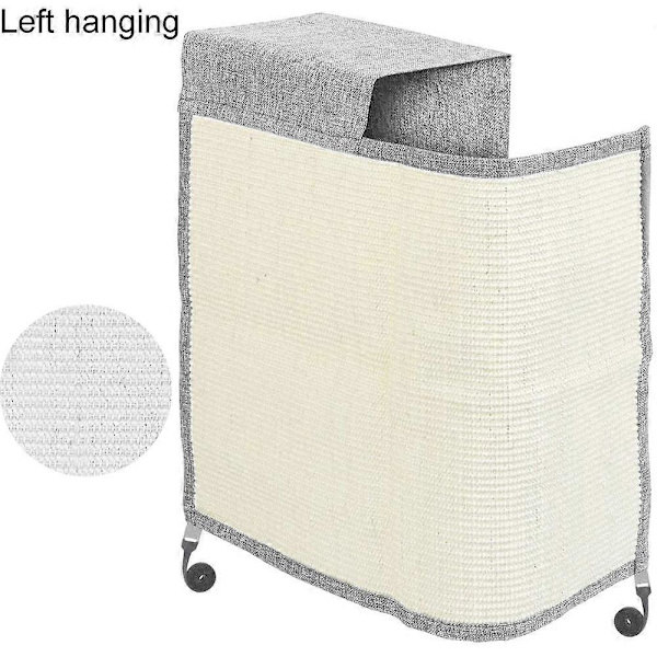 Sofa Beskytter - Naturlig Sisal Møbelbeskyttelse mod Katte - Hjørne Kattekløser Sofa til Seng, Stol, Sofa - Nem Installation