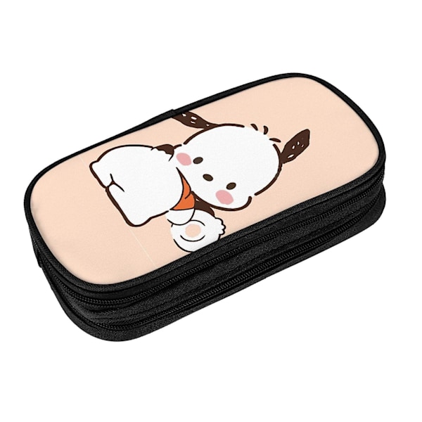 Sanrio Pochacco Pennfodral, Multifunktionellt Pennskrin, Stor Kapacitet Hållbar Pennväska Förvaring Penna Väska Organizer Skrivmaterial