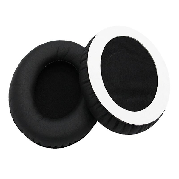 Ersättning öronkuddar för Audio Technica ATH-ANC7 ANC9 ANC27 ANC29 ANC70 hörlurar svamp öronkudde lock universal mjuk 2PCS svart