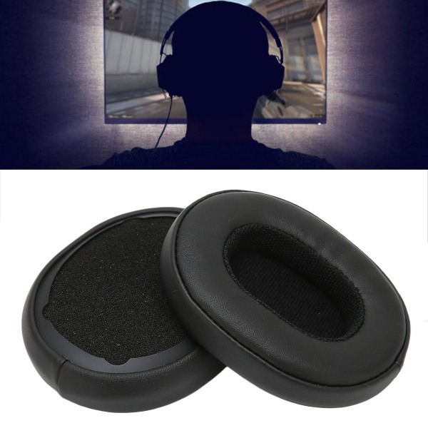 Protein Skinn Ear Pads For Skullcandy Crusher 3.0 Trådløs Hesh3 Ear Pads Reparation Dele Svart