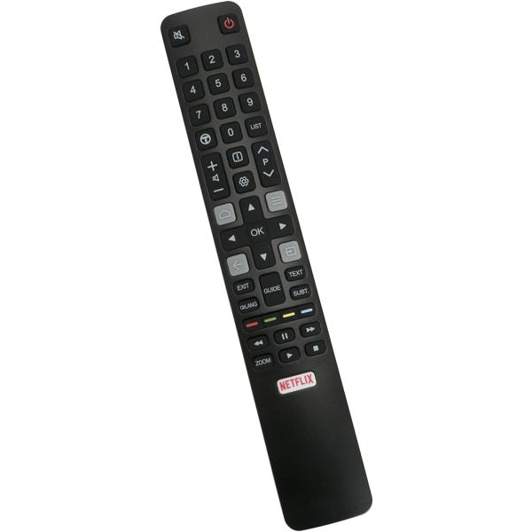 ARC802N YUI1 Remote Control Compatible with TCL 49C2US 55C2US 65C2US 75C2US 43P20US C9I2E 50E17US