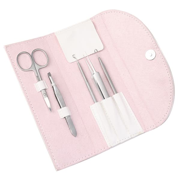 5 Pcs Blackhead Remover Tools Pimple Removal Tool Acne Needles Set Silver