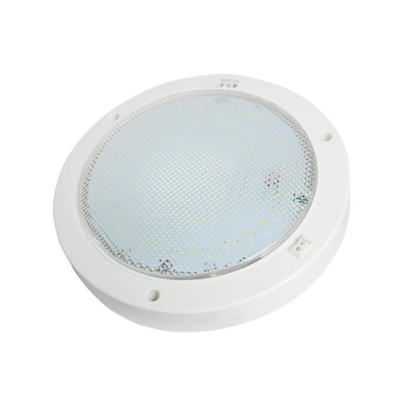 12v ceiling light RV marine DC LED lighting fixtures 9W round surface mounted with switch
