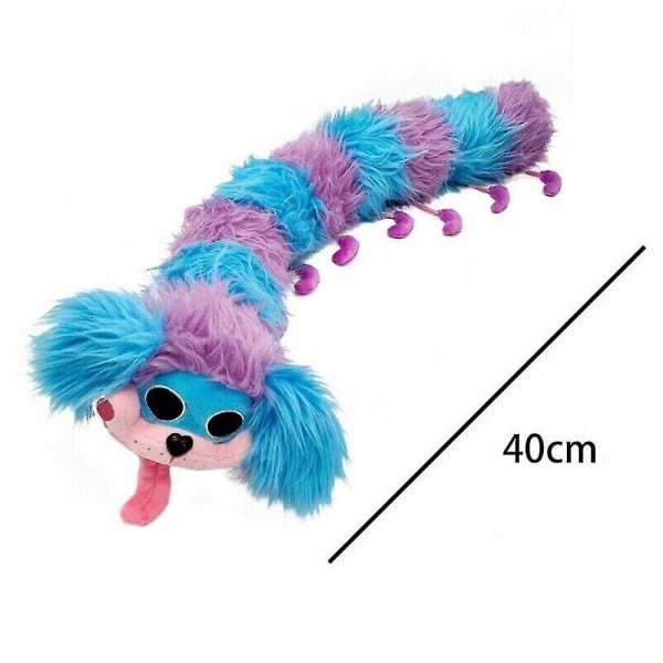 Poppy Pj Pug 40cm Fyldt Caterpillar Plys Legetøj - Legetid Børnegave