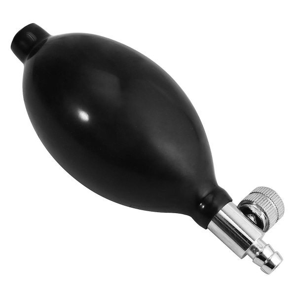 2 st svart glödlampa Latex uppblåsningslampa Luftutsläpp Blodtryckslampor Latex trycklampa Uppblåsningslampor