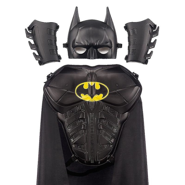 Batman Bruce Wayne kostume kappemaske rustning legetøj børnelegesæt