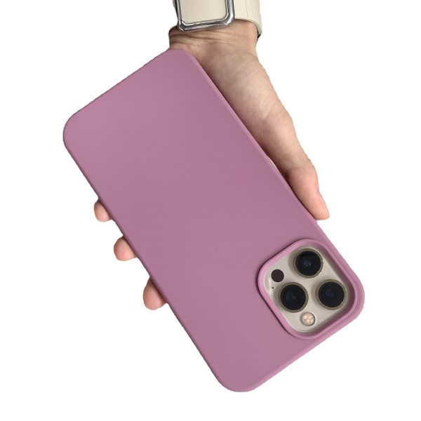 2023 Nestemäinen silikoni phone case iPhone 13 phone case Applen phone case Blackcurrant