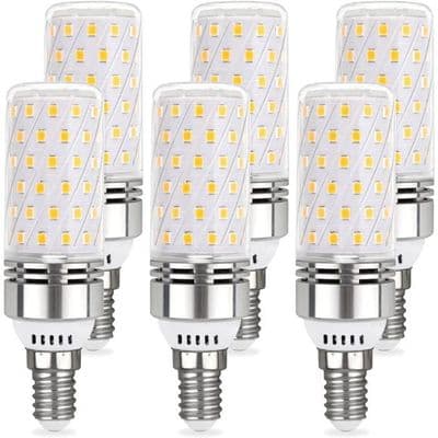E14 16W LED-lampa - Neutralvit 4000K - 1450LM - 6-pack