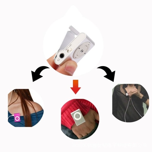 MP3-soitin Musiikkimedia MP3 LILA lila