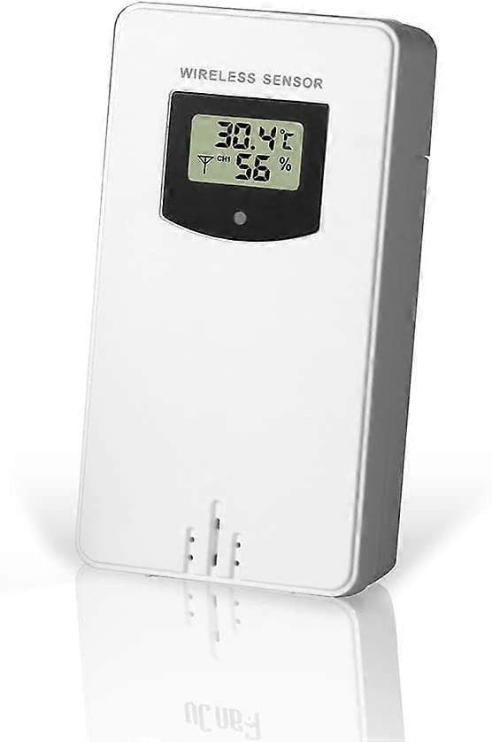 Værstasjon Tilbehør, Trådløs Sensor Sonden Temperaturmåler Utendørs Erstatning Sensor