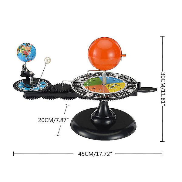 Sol System Sol Jord Måne Orbital Planetarium Model Uddannelsesundervisningsværktøj Xxfe