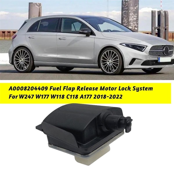 Låsesystem for tanklokk A0008204409 for W247 W177 W118 C118 A177 18-22 Tanklokkåpner