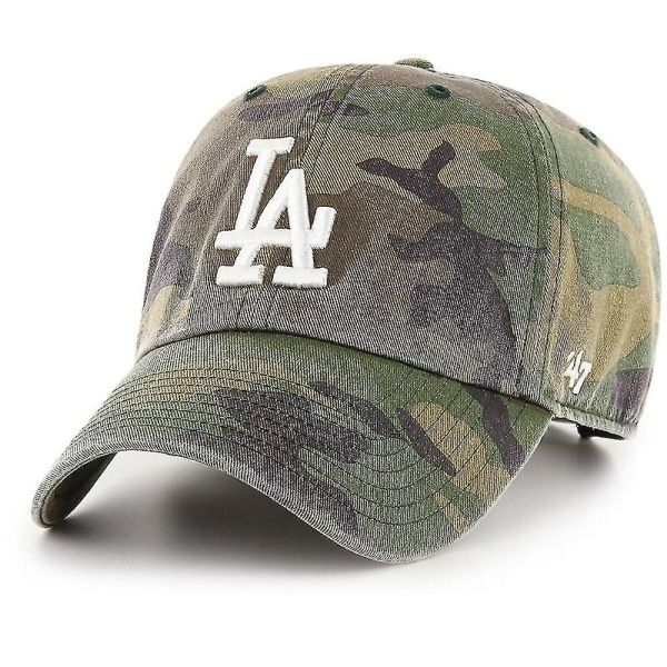 47 Brand Relaxed Cap - WASHED Los Angeles Dodgers træ camo [JKW]