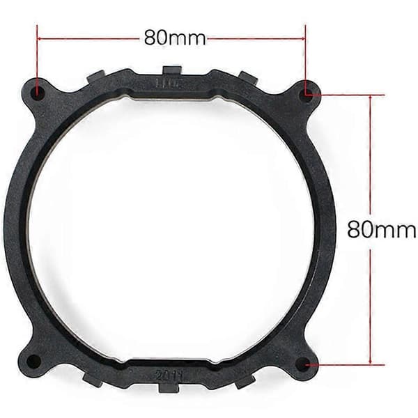 Køleplade Base Support Køler Blæser Beslag Mount Computer Mini Holder med Skruer Bundkort Stand De