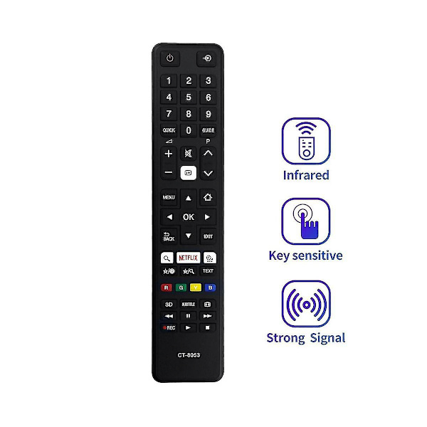 Ct-8053 Fjernbetjening til 4k Tv 48u7653db 55u7653db 40u7653db U76 Serie 49u6763dg 55u8660ev 65x9763db