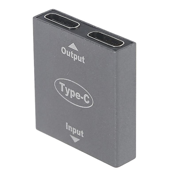USB-C Hon till Dubbel USB-C Hon Delare Hub Konverter Adapter Typ C Koppling Förlängare Utbyggnad Kontakt för USB-C Enhet