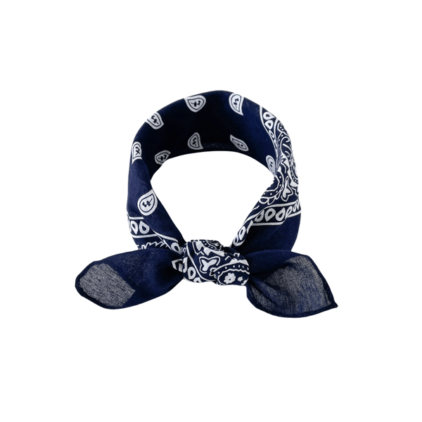 Stylish Square Scarf NavyBlue