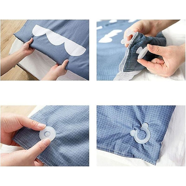 Täcke Clips Donuts Set Täcke Clips Clips Täcke Clips Täcke Håll Hörnen Täcken Clips Passar Vintertäcke Tjock Sommar Täcke Tunn Håller Comfor