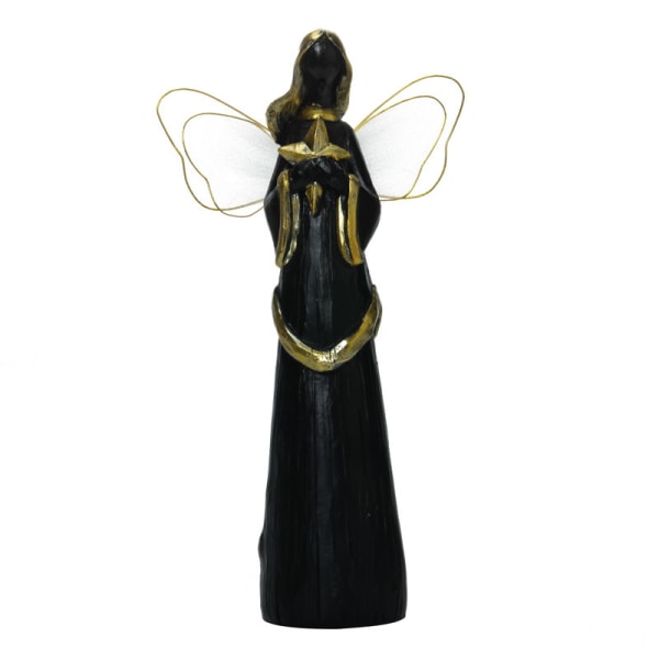 Angel Series Skulptur Creative Resin Cross Boundary Crafts Home Ornament (hvid)