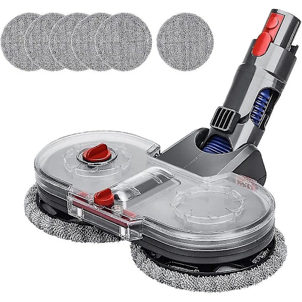 Elektrisk Mopptillbehör för Dyson V7 V8 V10 V11 V15 Dammsugare, Vått och Torrt Dyson Mopp och Moppborste