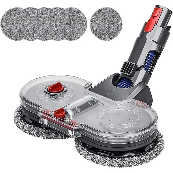 Sähköinen moppi-lisäosa Dyson V7 V8 V10 V11 V15 -imureille, märkä- ja kuiva-moppi ja moppausharja