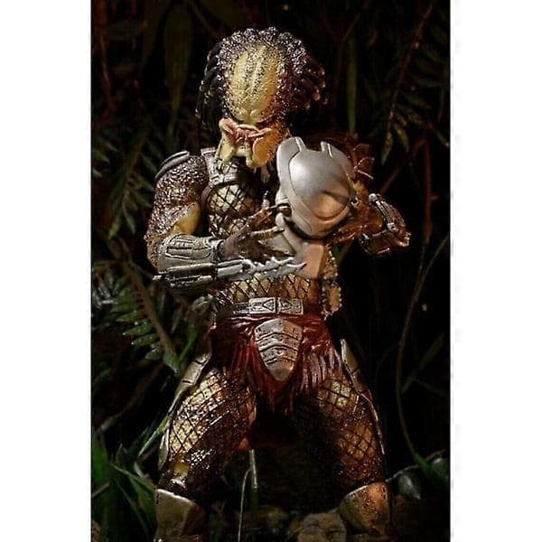 Predator Jungle Hunter Ultimate 7 \" 1:12 Action Figur - Deluxe Samlerobjekt, legetøjsfigur