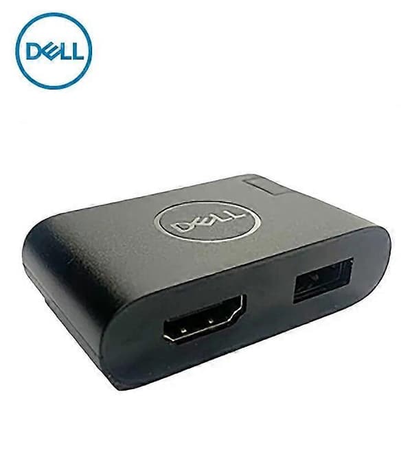 Dell DA20U Adapter-USB-C till HDMI/USB-A - Plug and play