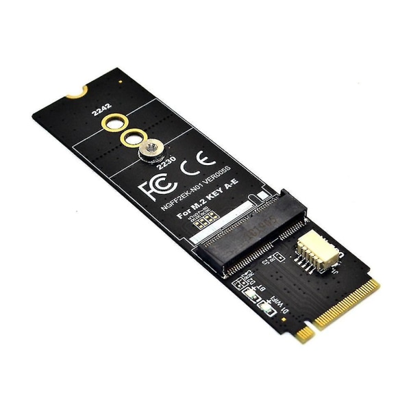 M.2 Key-m To Key A-e/e Adapter Riser Card For M.2 Ngff Pcie Protocol Wireless Network Card Module-m.784