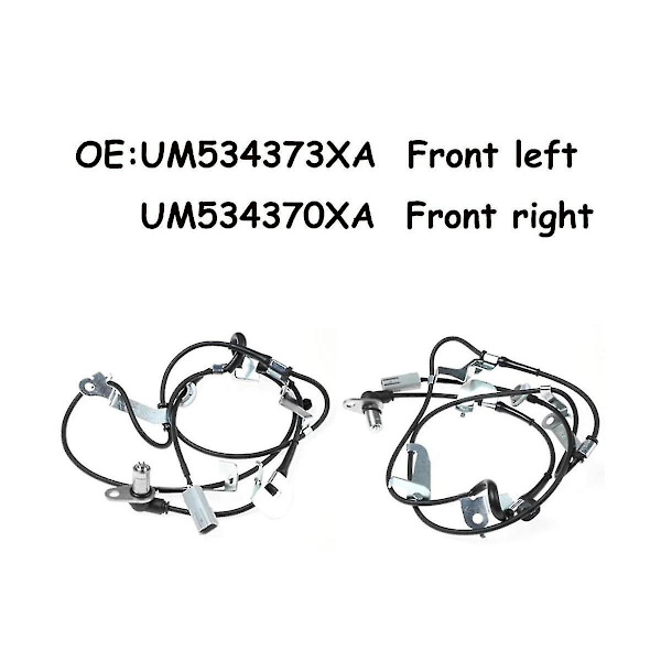 ABS-sensor, forreste, til For Bt-50 2006-2012 Um534373xa, forreste venstre