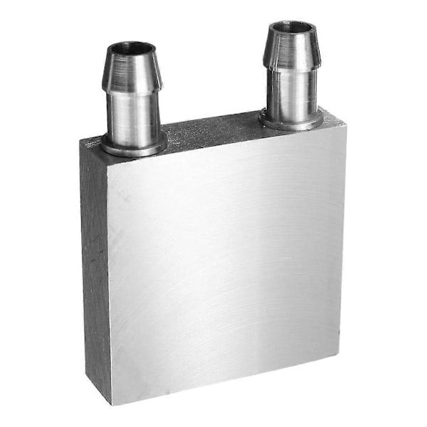 Aluminium Vattenkylningsblock 40X40X12mm Kylare för Dator CPU Radiator