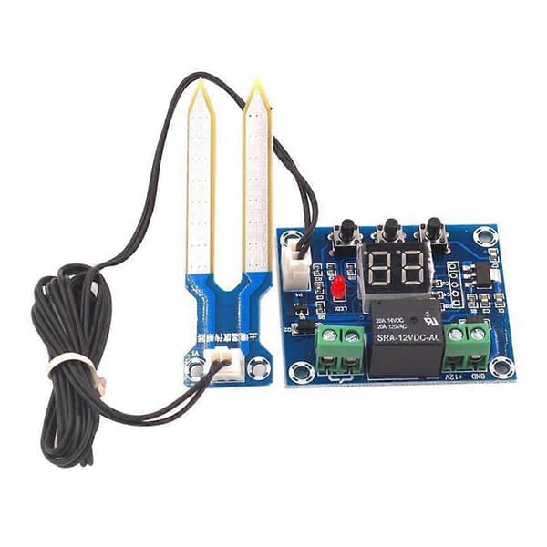 5 stk. 12V Digitalt Automatisk Vandingsmodul Jordfugtighedssensor Controller Jordfugtighedstest Vandingssystem Detektor