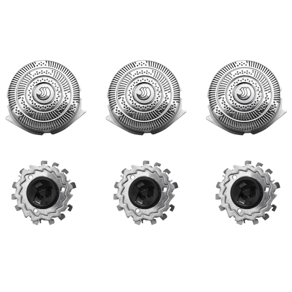 3 stk. barberhoved HQ9 erstatning til Philips barberblad HQ9100 HQ9140 HQ9160 HQ9170 HQ8240 HQ8140 PT920CC PT925 AT940