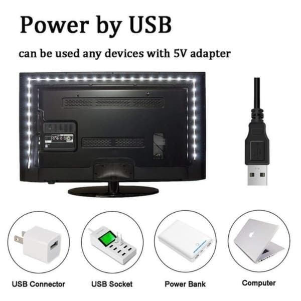 LED-lysstriper 0,5-10m 0,5M 0,5M 0,5M